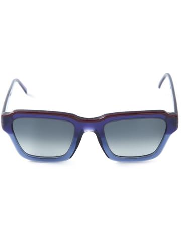 Marni Eyewear Rectangular Sunglasses - Blue