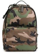 Valentino Camouflage Backpack - Green