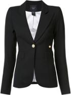 Smythe Duchess Blazer, Women's, Size: 8, Black, Polyester/spandex/elastane/wool