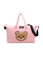 Moschino Kids Toy Print Changing Bag - Pink