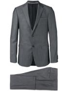 Z Zegna Notched Lapel Two-piece Suit - Grey