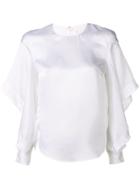 Genny Long Sleeved Top - White