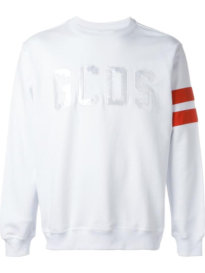 Gcds Metallic Embossed Logo Jumper