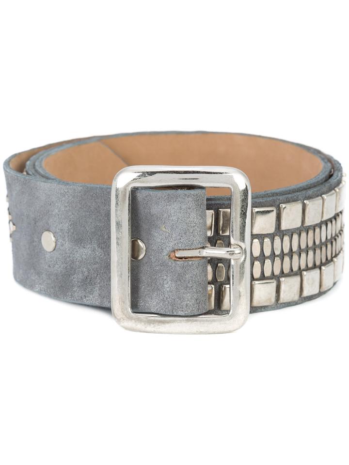 Calleen Cordero Serape 1.75 Belt - Grey