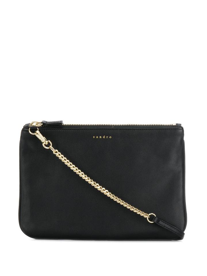 Sandro Paris Addict Crossbody Bag - Black