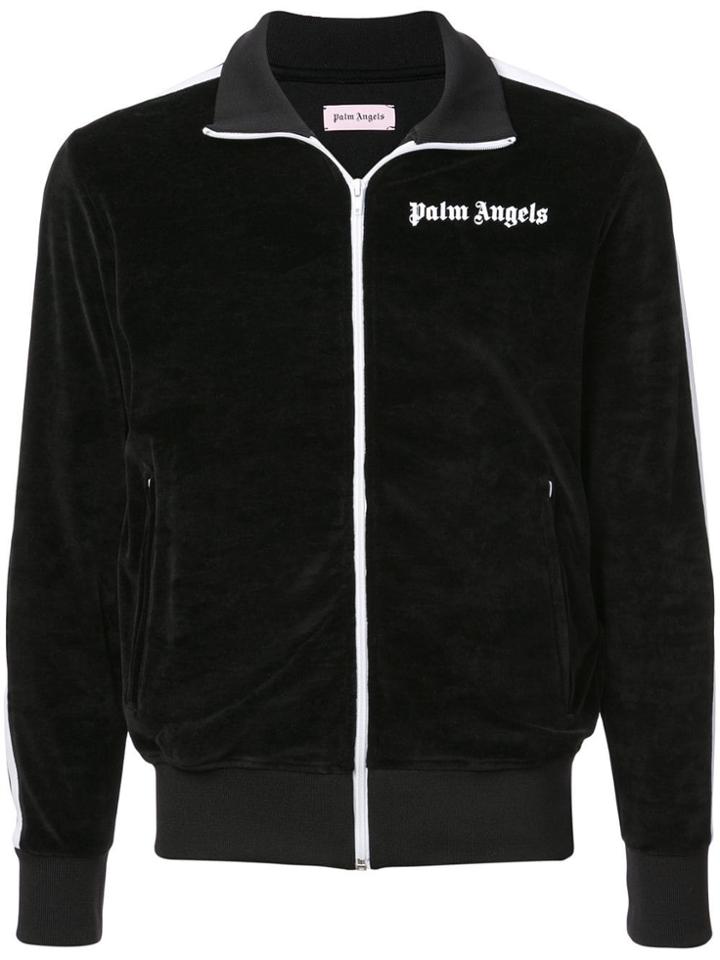 Palm Angels Side Panelled Sport Jacket - Black