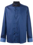 Etro Classic Shirt, Men's, Size: 40, Blue, Cotton