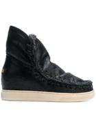 Mou Concealed Heel Boots - Black