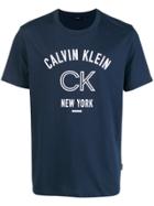 Calvin Klein 205w39nyc Front Printed T-shirt - Blue