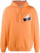 Axel Arigato Duct-tape Detail Hoodie - Orange