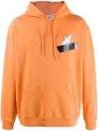 Axel Arigato Duct-tape Detail Hoodie - Orange