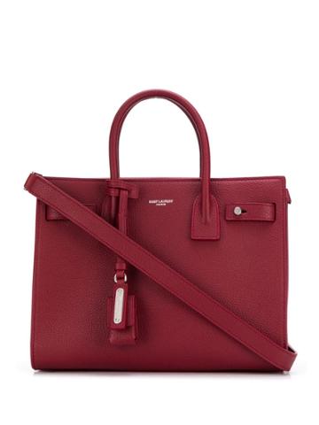 Saint Laurent Classic Sac Du Jour Tote Bag - Red