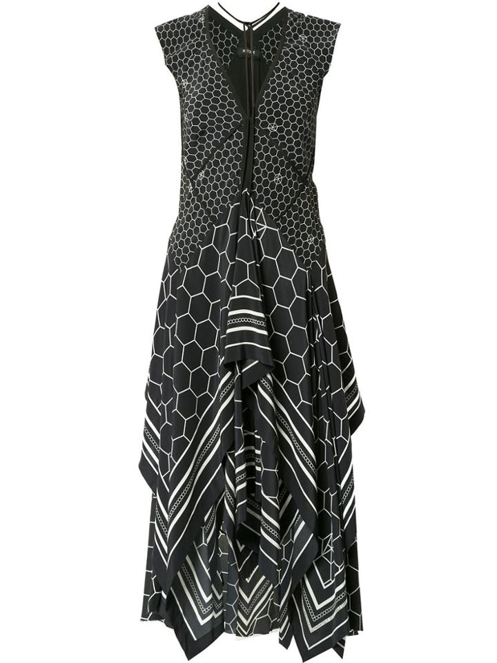 Kitx Pollen Print Flared Dress - Black