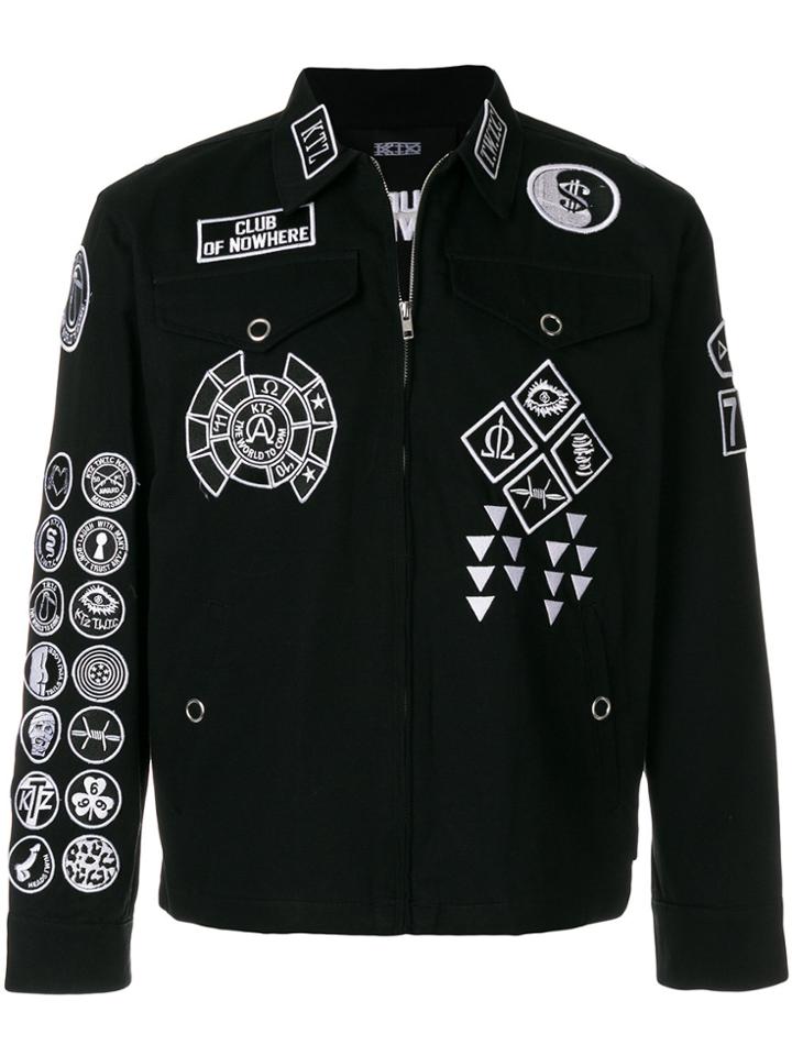 Ktz Scout Patch Coach Jacket - Black