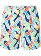 Mc2 Saint Barth - Printed Swim Shorts - Men - Polyamide/polyester/spandex/elastane - Xxl, Polyamide/polyester/spandex/elastane