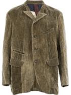 Ziggy Chen Pinstripe Blazer - Green