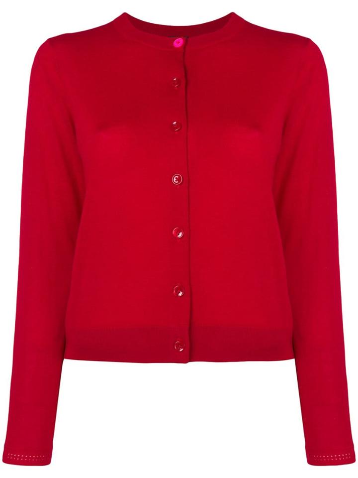 Ps By Paul Smith Buttoned Cardigan - Red