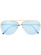 Cartier Tiger Aviator Sunglasses - Gold