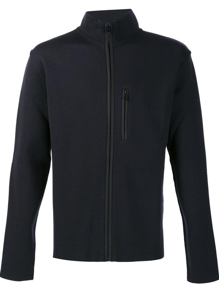 Aztech Mountain 'matterhorn' Zip-up Sweater, Men's, Size: Xl, Black, Wool