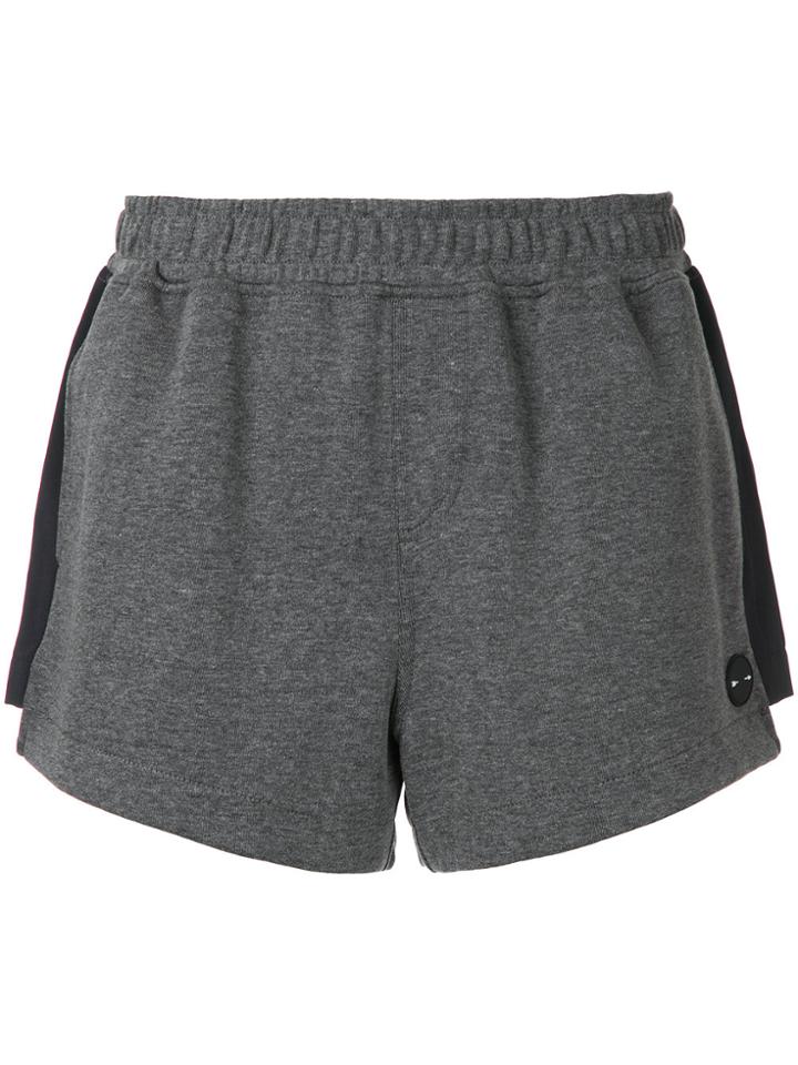 The Upside Panelled Running Shorts - Grey