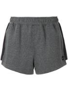 The Upside Panelled Running Shorts - Grey