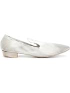 Marsèll Almond Toe Slippers, Women's, Size: 39, Grey, Leather