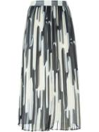 Kenzo 'abstract Cactus' Skirt