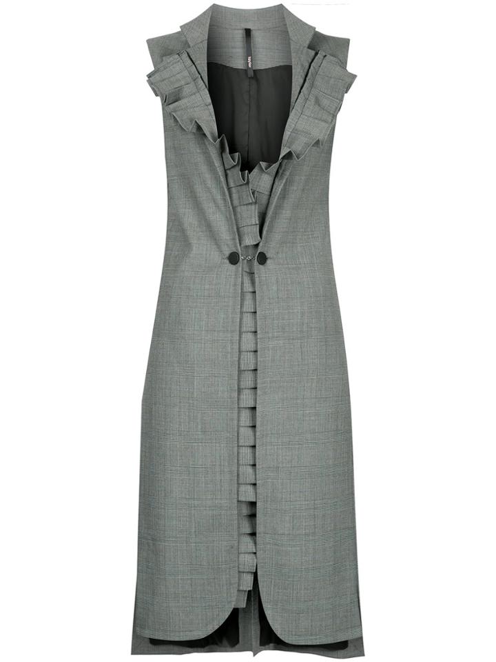 Taylor Pleated Scope Jacket - Grey