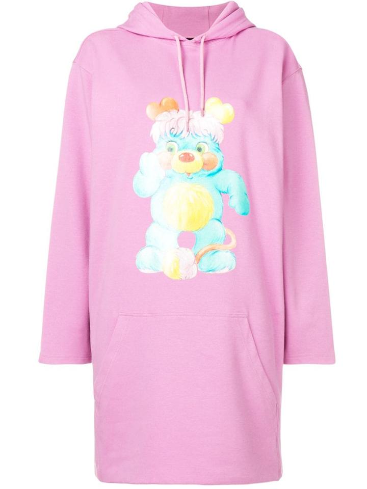 Jeremy Scott Printed Sweatshirt Dress - Pink