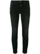 Closed Cropped Skinny Jeans - Black