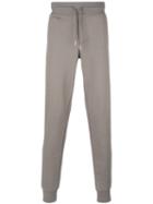 Moncler Drawstring Cuffed Trousers, Men's, Size: Xl, Grey, Cotton