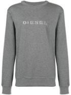 Diesel Basic Logo Sweatshirt - Grey