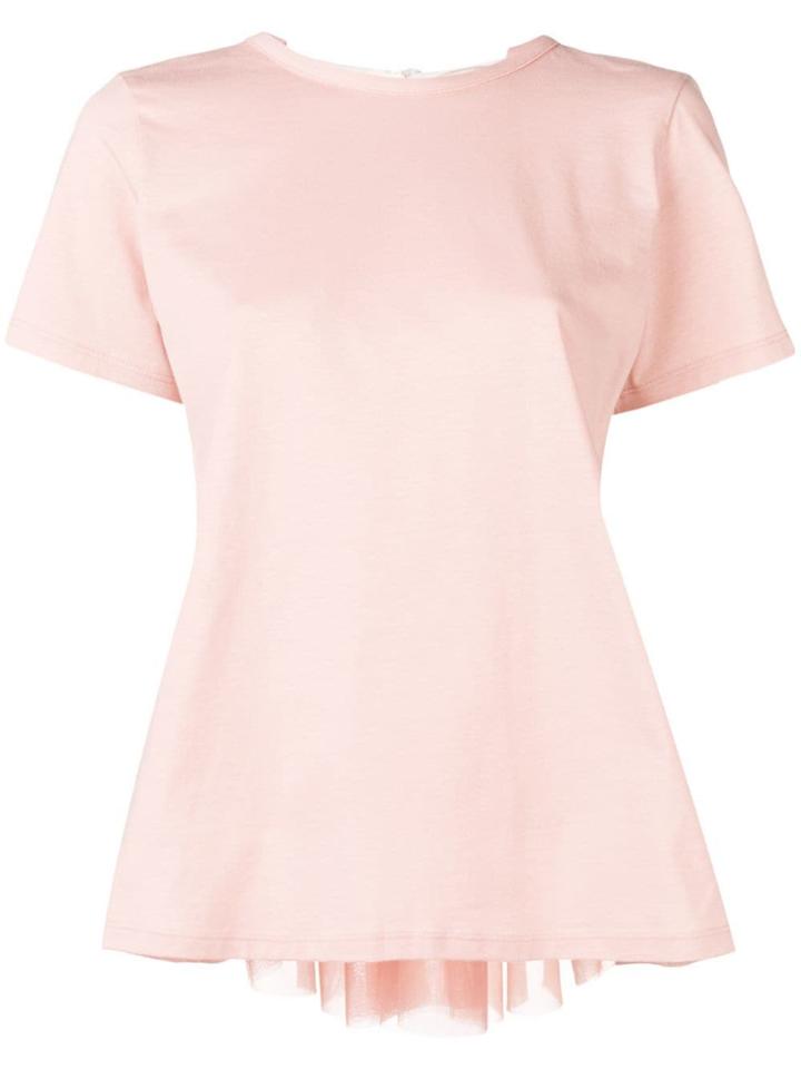Semicouture Pleated Detail Blouse - Pink