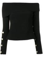 A.w.a.k.e. Off The Shoulder Top - Black
