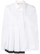 Marni Button-front Poplin Shirt - White