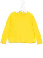 Il Gufo Bow Detail Cardigan, Toddler Girl's, Size: 3 Yrs, Yellow/orange