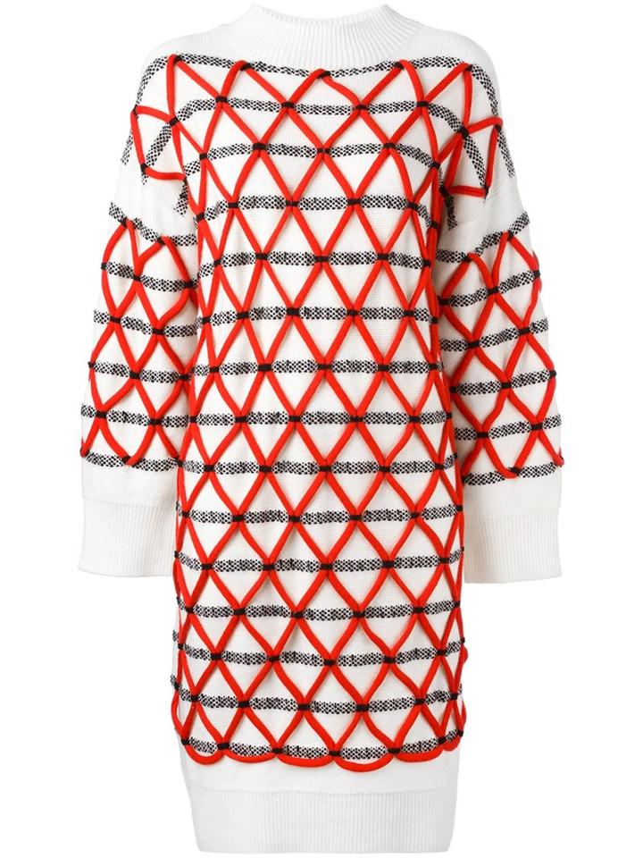Henrik Vibskov 'rope Knit' Dress, Women's, Size: Xs/s, Nude/neutrals, Wool