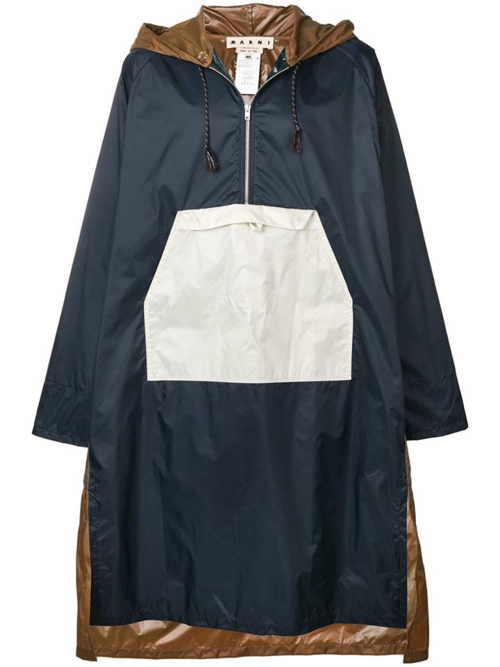 Marni Rain Poncho Overall - Blue