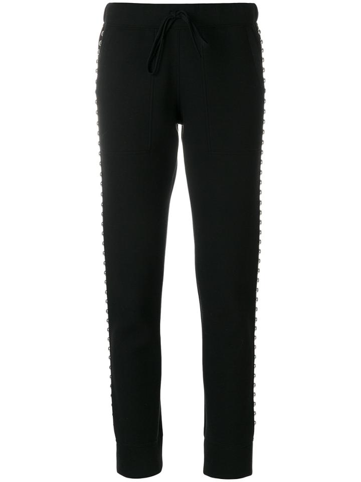 P.a.r.o.s.h. Studded Drawstring Trousers - Black