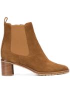 Manolo Blahnik Ruffu Ankle Boots - Brown