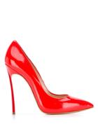 Casadei Pointed Toe Stiletto Pumps - Red