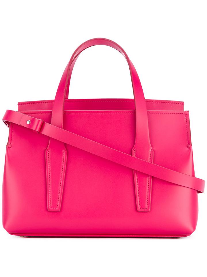 Nico Giani - Medium Duvalia Shopping Bag - Women - Leather - One Size, Pink/purple, Leather