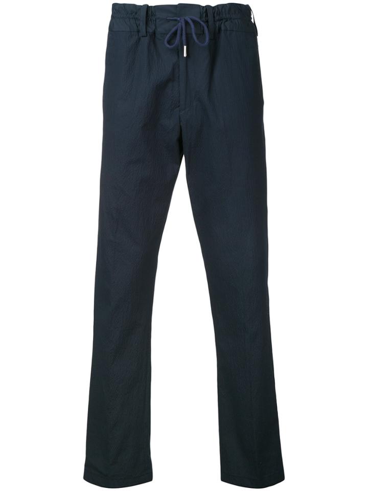 Casely-hayford Drawstring Trousers - Blue