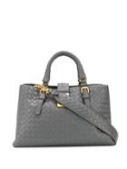 Bottega Veneta Small Roma Tote - Grey