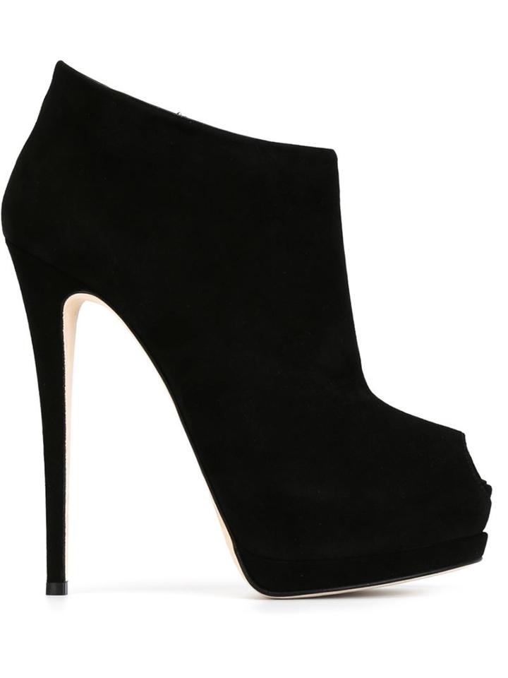 Giuseppe Zanotti Design Peep Toe Boots