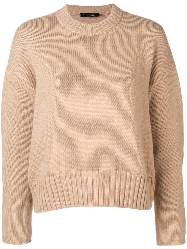 Proenza Schouler Crew Neck Jumper - Brown