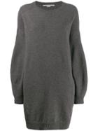 Stella Mccartney Knitted Sweater Dress - Grey