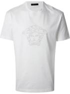 Versace Mini 'medusa Head' Print T-shirt