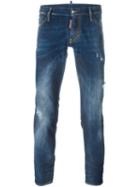 Dsquared2 'crotch Packo' Jeans, Men's, Size: 48, Blue, Polyester/spandex/elastane/cotton