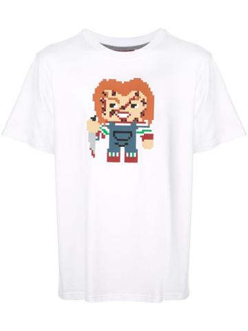 Mostly Heard Rarely Seen 8-bit Watch Out T-shirt - White